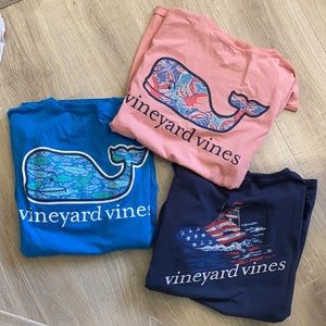 Vineyard Vines Lot of 3 Men’s Medium T-Shirts